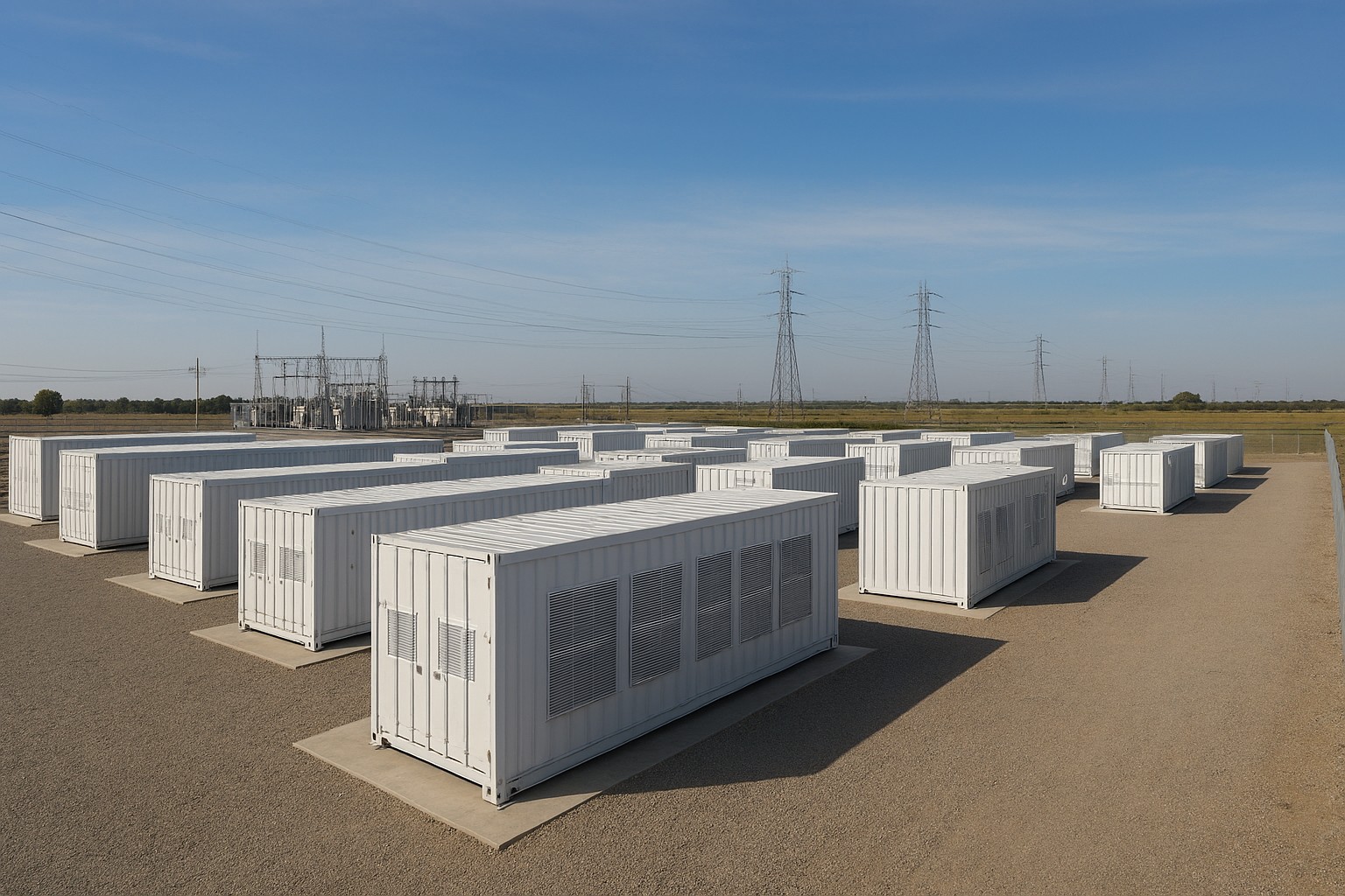 Containerized BESS Site